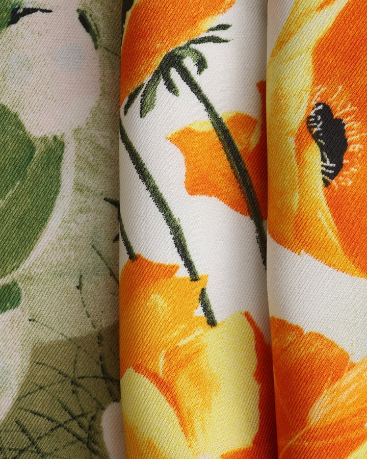 NEOR impressionist garden scarf