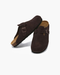 NEOR Suede Clogs
