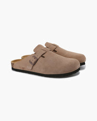 NEOR Suede Clogs