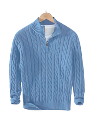 100% Cotton Verbier Half Zip Sweater