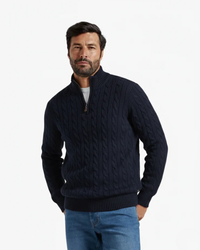 100% Cotton Verbier Half Zip Sweater