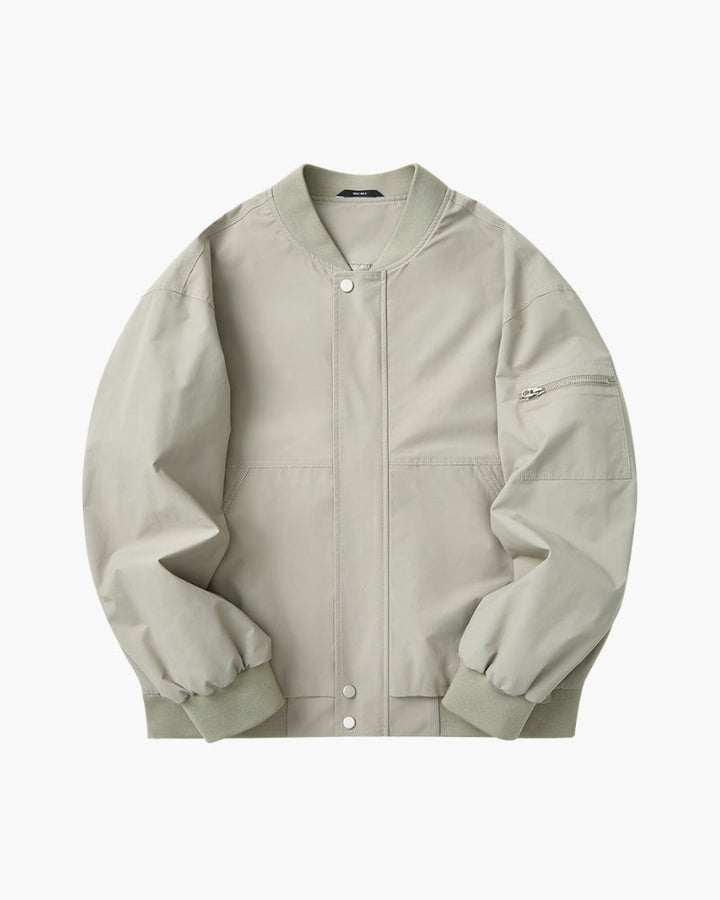 Minimalist Bomber Jacket