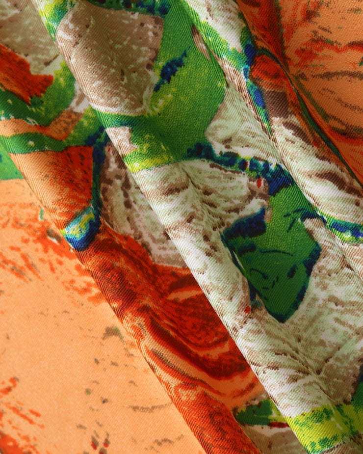 NEOR impressionist garden scarf