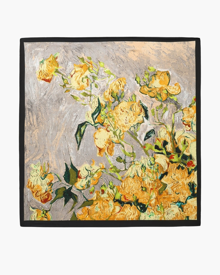 NEOR impressionist garden scarf