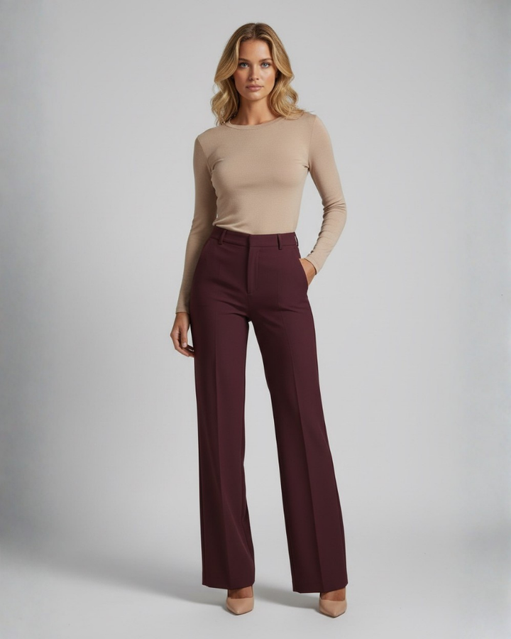 The Céline High-Waist Trouser