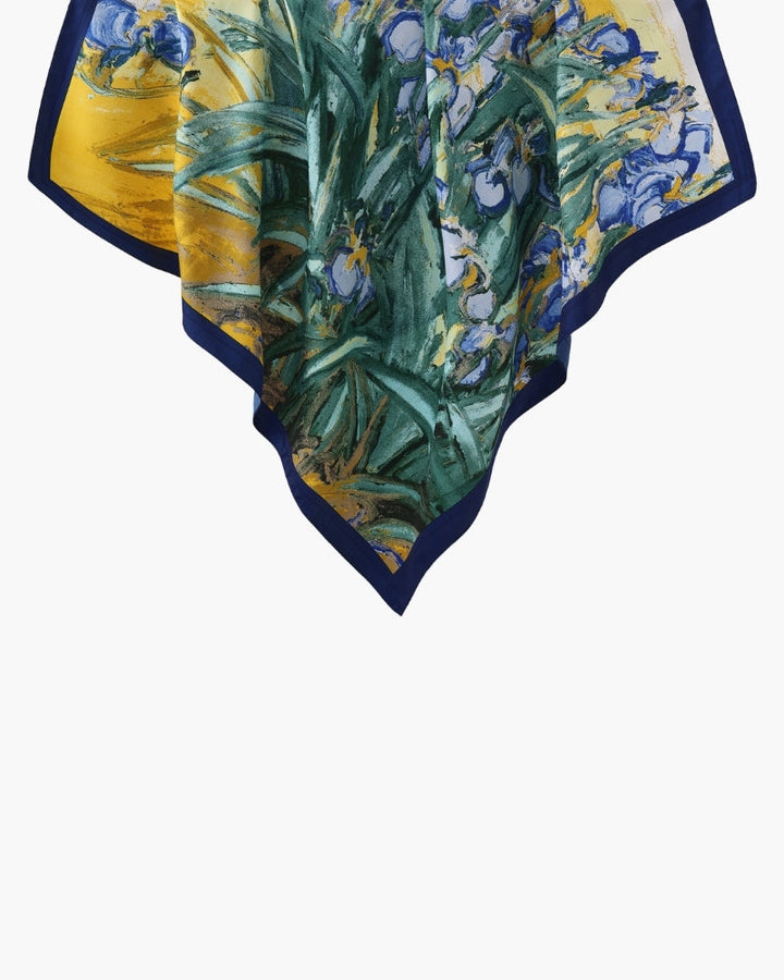 NEOR impressionist garden scarf