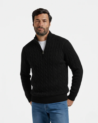 100% Cotton Verbier Half Zip Sweater