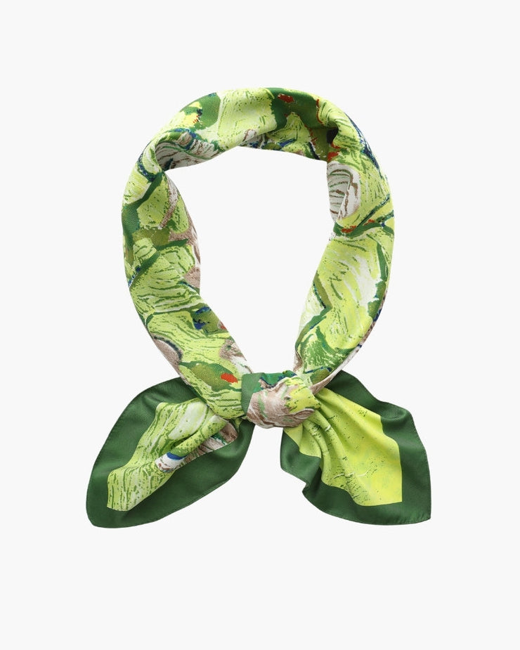 NEOR impressionist garden scarf