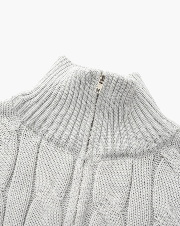 100% Cotton Verbier Half Zip Sweater
