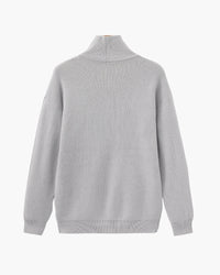 Refined Half-Zip Knit Pullover
