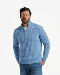 100% Cotton Verbier Half Zip Sweater