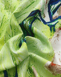 NEOR impressionist garden scarf