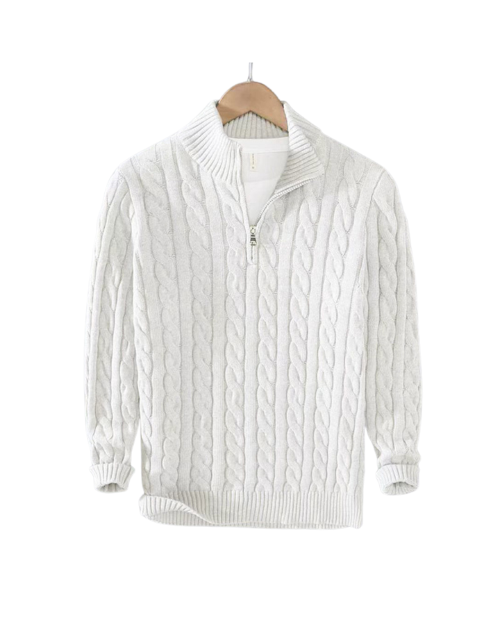 100% Cotton Verbier Half Zip Sweater