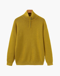 Refined Half-Zip Knit Pullover