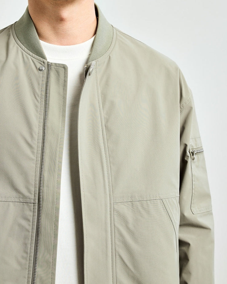 Minimalist Bomber Jacket