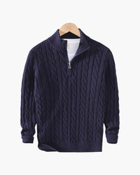 100% Cotton Verbier Half Zip Sweater
