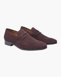 NEOR Suede Penny Loafers