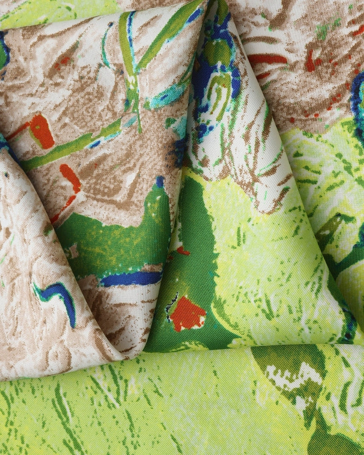 NEOR impressionist garden scarf