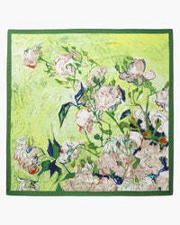 NEOR impressionist garden scarf