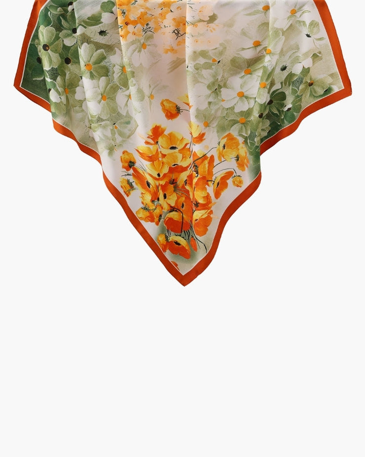 NEOR impressionist garden scarf