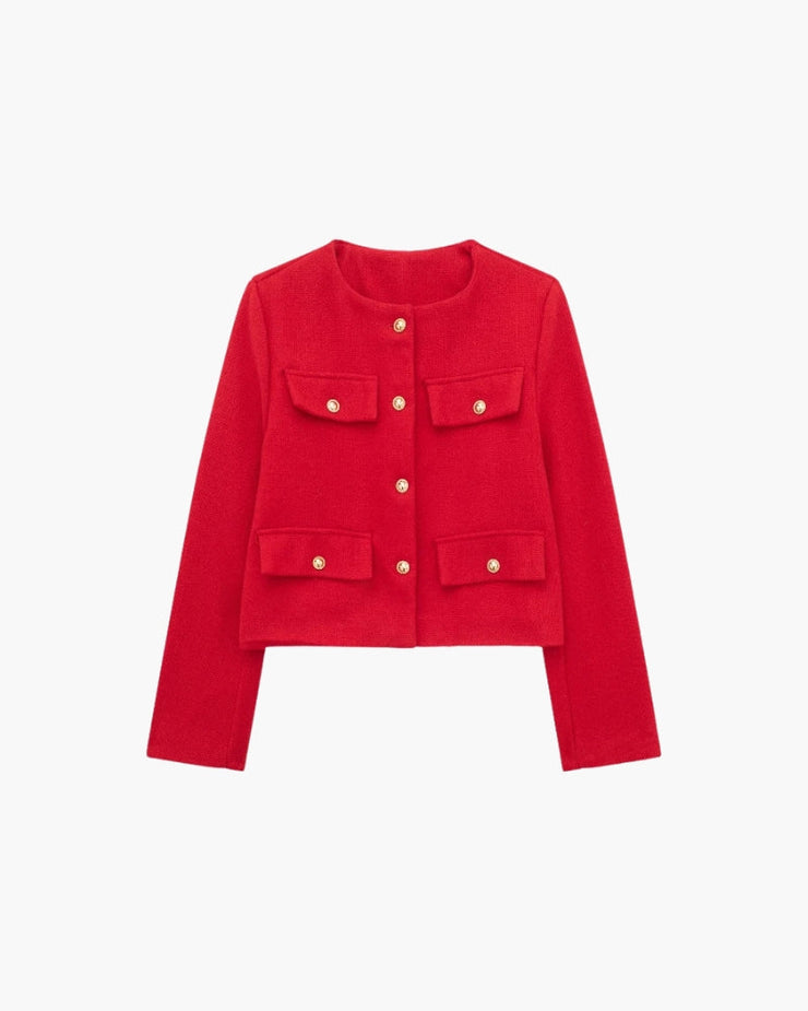 Savile Crop Blazer