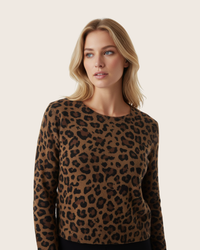 Soft Knit Leopard Sweater