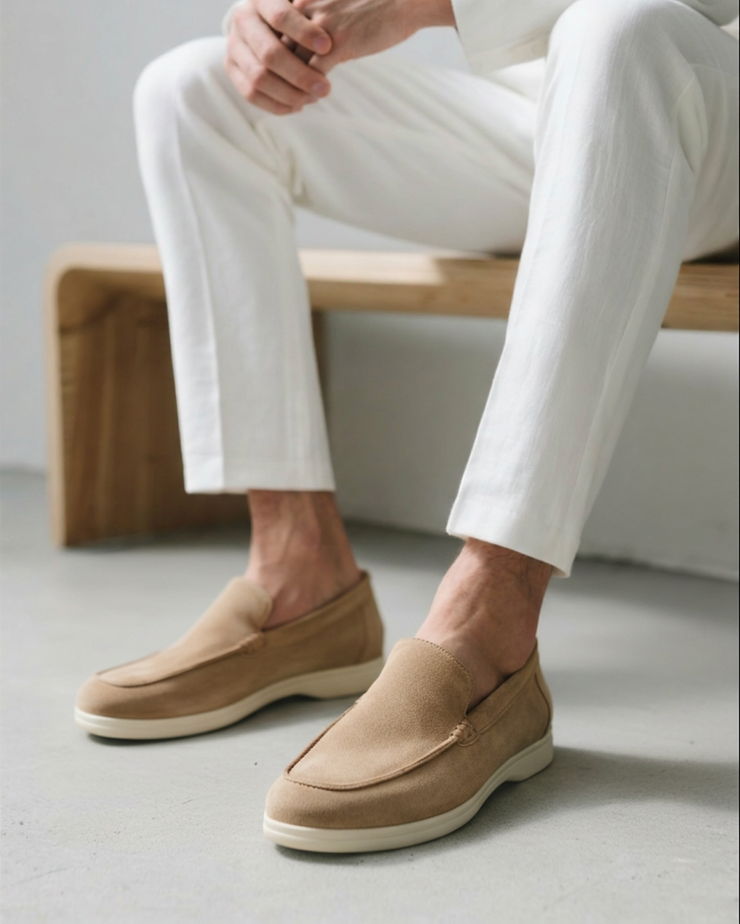 NEOR Suede Loafers